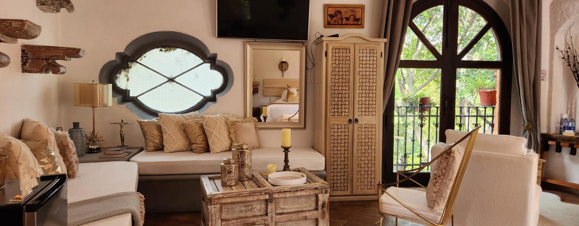 Tres Fuentes Hotel Boutique سان ميغيل دي الليندي المظهر الخارجي الصورة